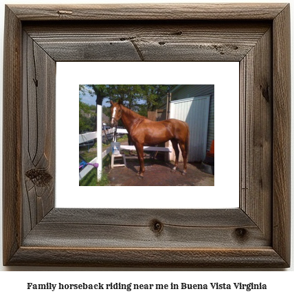 family horseback riding near me in Buena Vista, Virginia